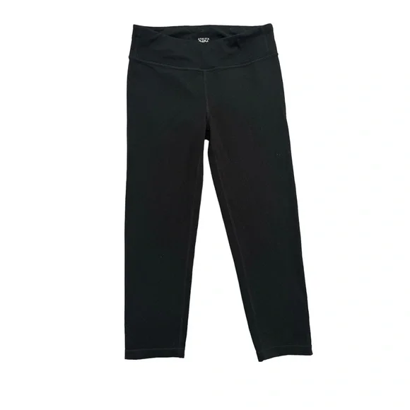 Athleta Girl • Black Chit Chat Capri Leggings • Size 14 - Picture 2 of 8